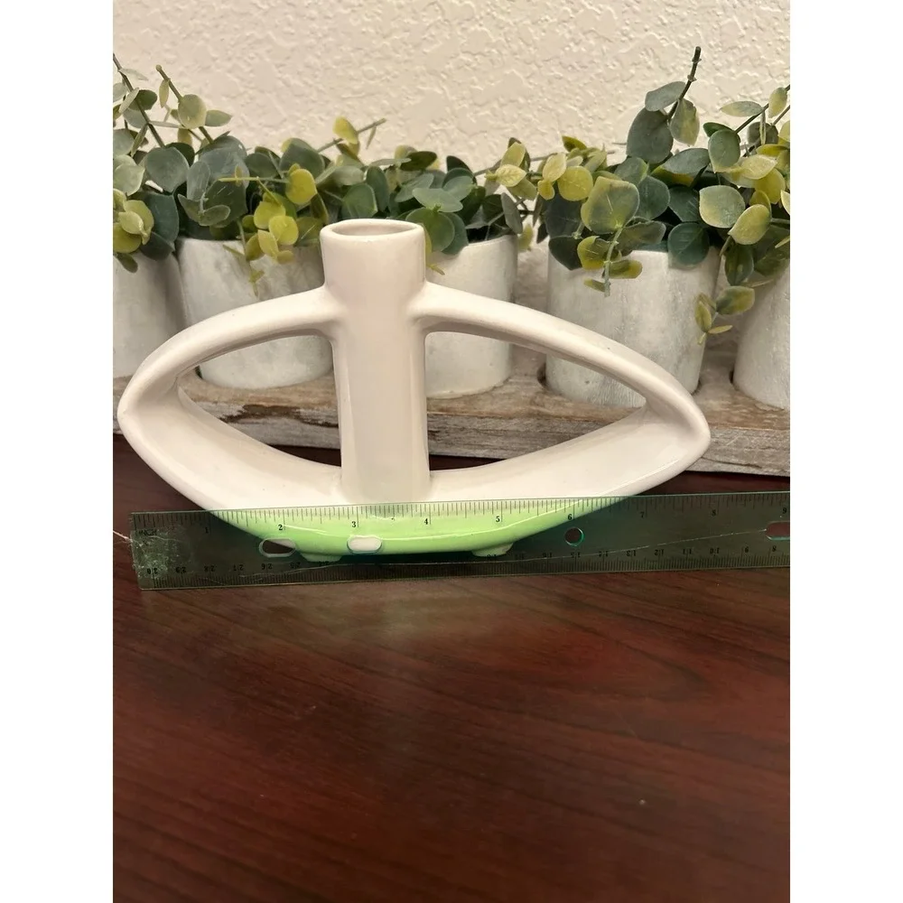 Toyo Ikebana Vase Mid Century Modern Ceramic